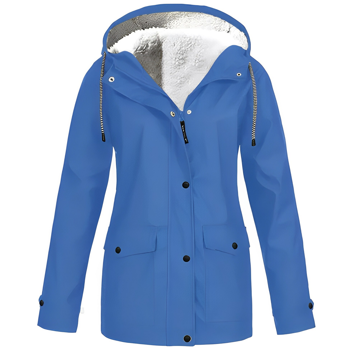 Wasserdichte DamenRegenjacke Fleece Isoliert