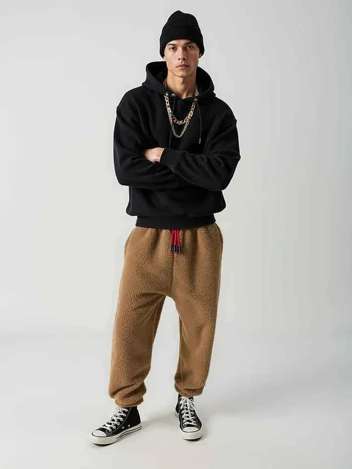 Kuschelhose Herren Weich Fleece - IdealeKleiden