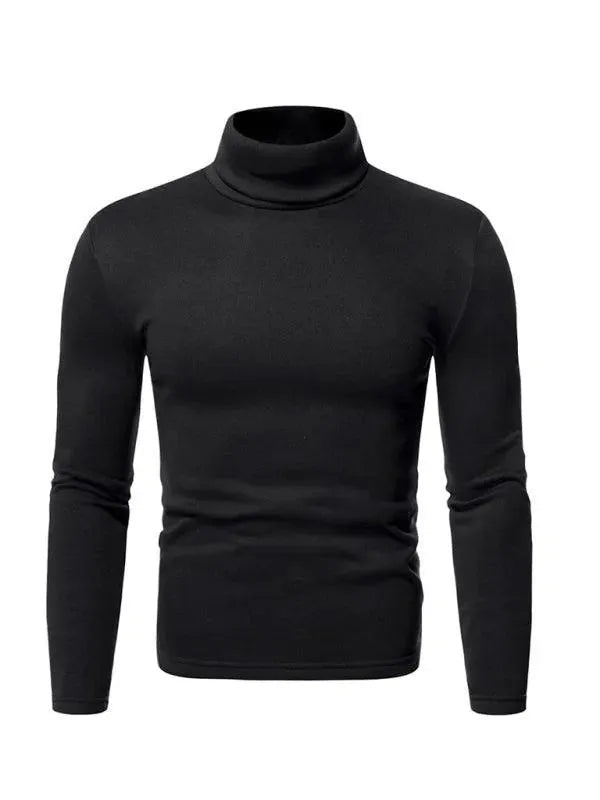 Herren Rollkragen Pullover Warm & Bequem