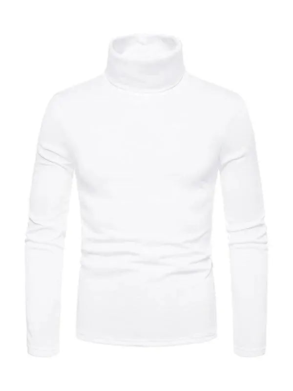 Herren Rollkragen Pullover Warm & Bequem