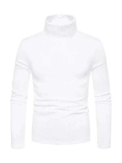 Herren Rollkragen Pullover Warm & Bequem