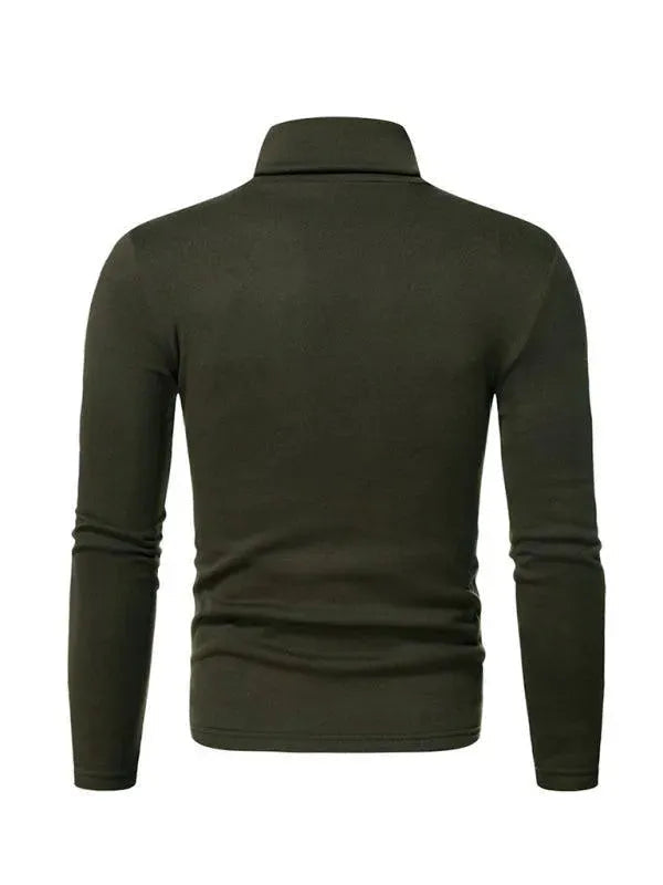 Herren Rollkragen Pullover Warm & Bequem