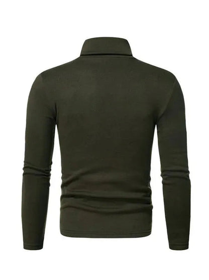 Herren Rollkragen Pullover Warm & Bequem