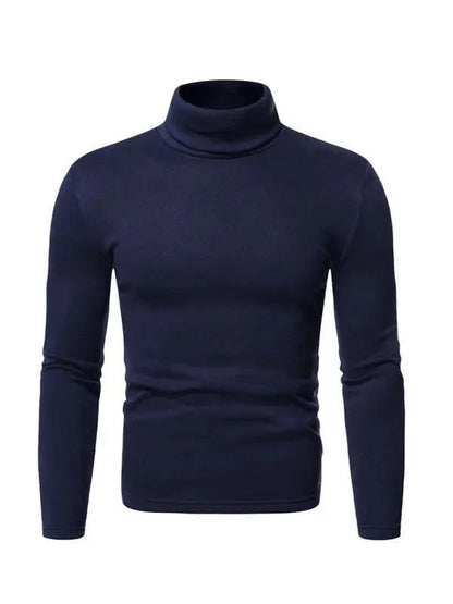 Herren Rollkragen Pullover Warm & Bequem