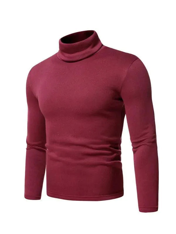 Herren Rollkragen Pullover Warm & Bequem - IdealeKleiden