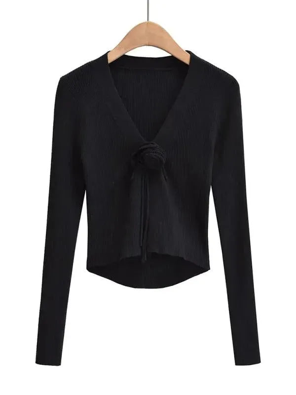 Stilvolle Damen Strickjacke Pullover