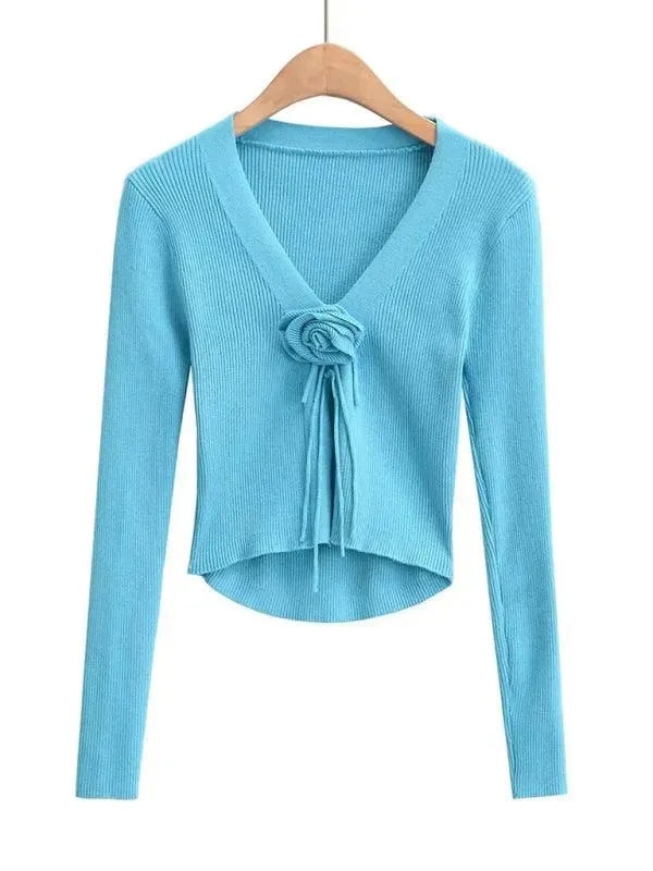 Stilvolle Damen Strickjacke Pullover