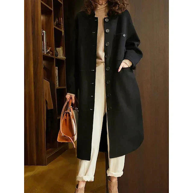 Kuschelige Wolljacke Damen Trendy