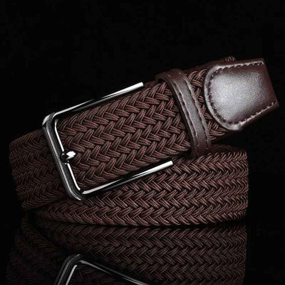 Geflochtener Leder Gürtel Elegant