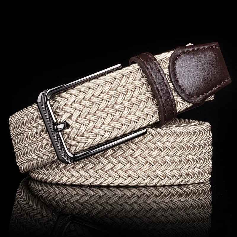 Geflochtener Leder Gürtel Elegant - IdealeKleiden