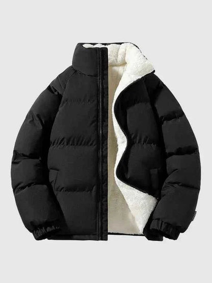 Warmgefütterte Fleece Jacke - IdealeKleiden