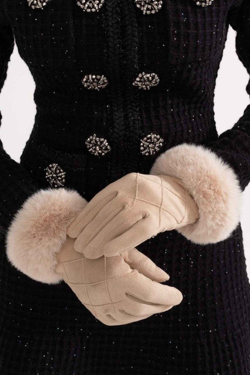 Warm gefütterte Winter Handschuhe