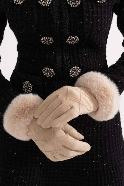 Warm gefütterte Winter Handschuhe