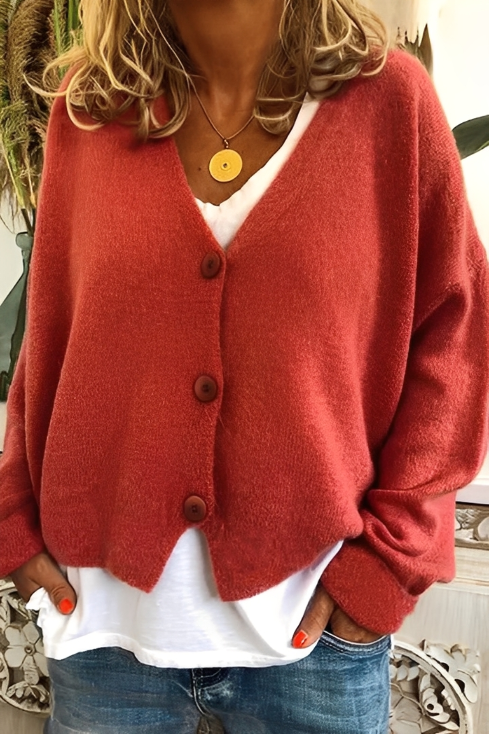 Stylischer Damen Pullover Bequem Modern