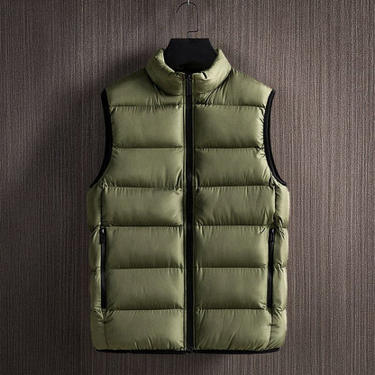 Weste Isoliert Warme Outdoorjacke Reißverschluss