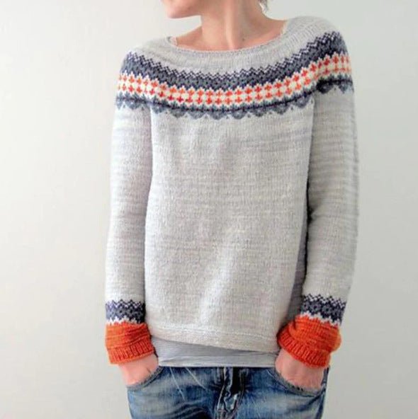 Damenschal Retro-Pullover Frauen