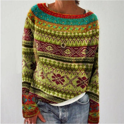 Damenschal Retro-Pullover Frauen