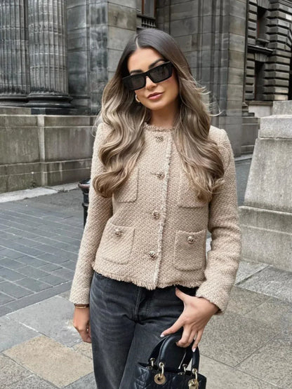 Kurze Lederjacke Damen