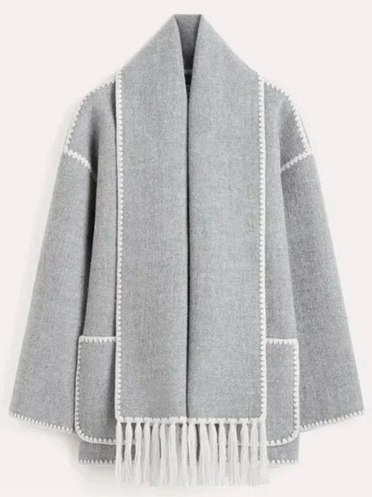 Stylische Frauen Winterjacke Modern