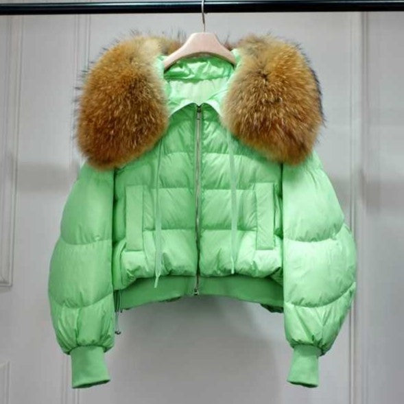 Warme Pufferjacke Damen Stilvoll