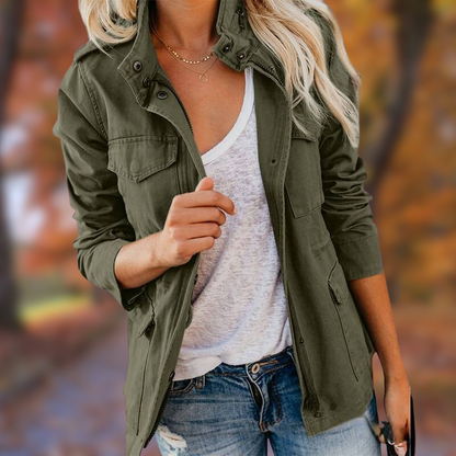 Modische Mehrzweckjacke Damen Trend