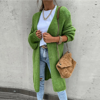 Damen Strickjacke Herbst Kaschmir Warm