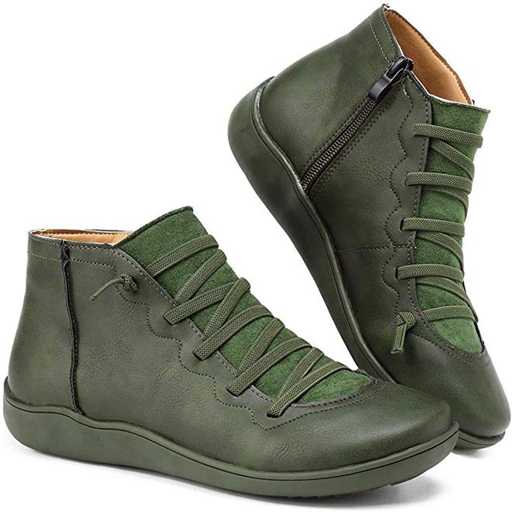 Stilvolle Stiefeletten aus Kunstleder