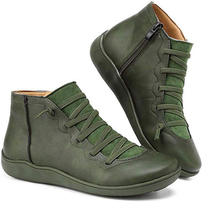 Stilvolle Stiefeletten aus Kunstleder