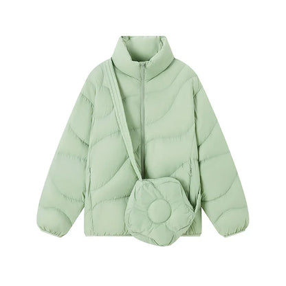 Daunenjacke Damen Warm Leicht