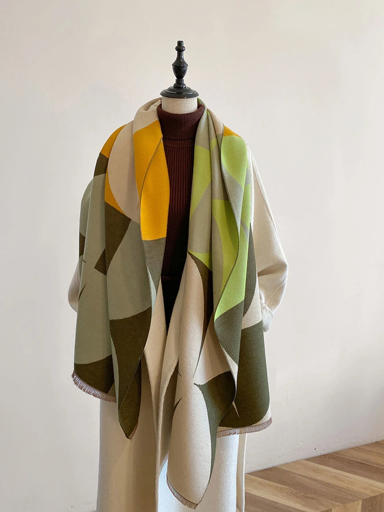 Eleganter Schal Damen Kaschmir Soft