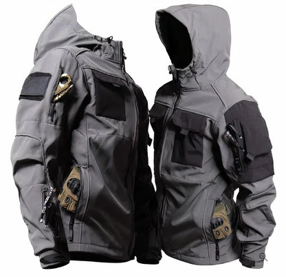 Militär-Kapuzenjacke Praktisch
