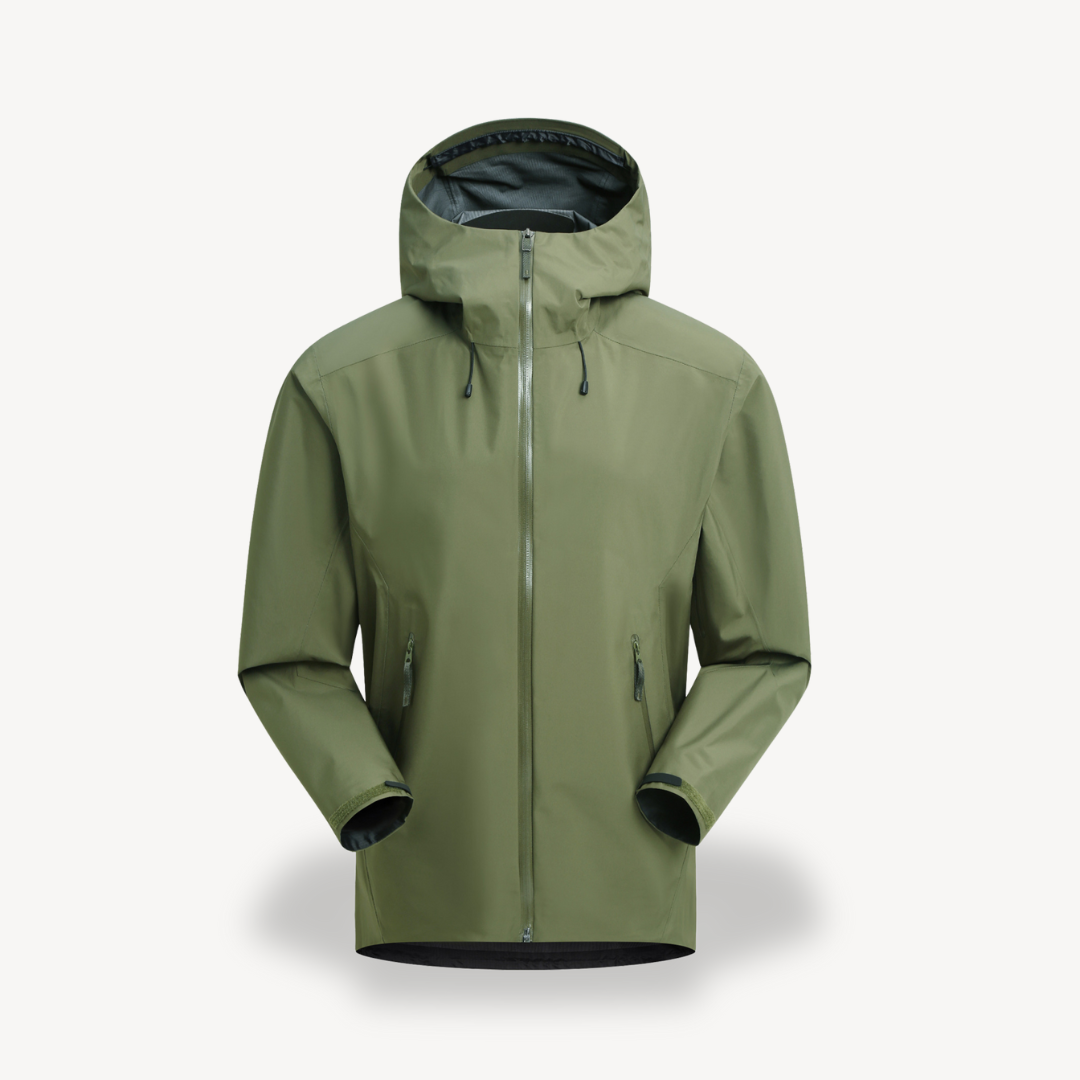 Wasserdichte Unisex-Regenjacke Mit Kapuze