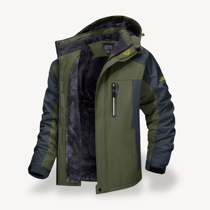 Herren Fleecejacke Wasserfest Outdoor Winter