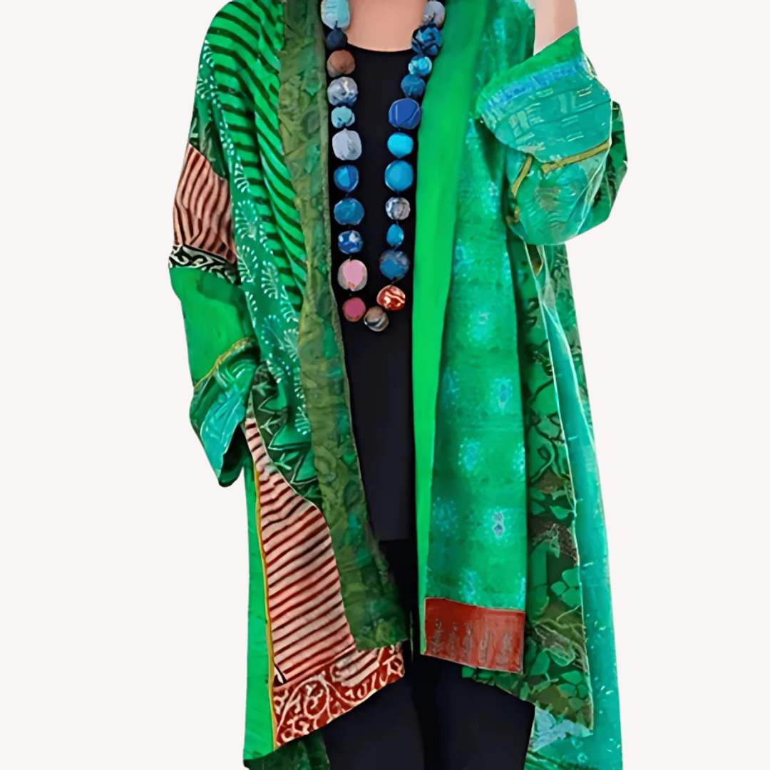 Stilvoller Kimono-Cardigan Frauen Modern Gemustert