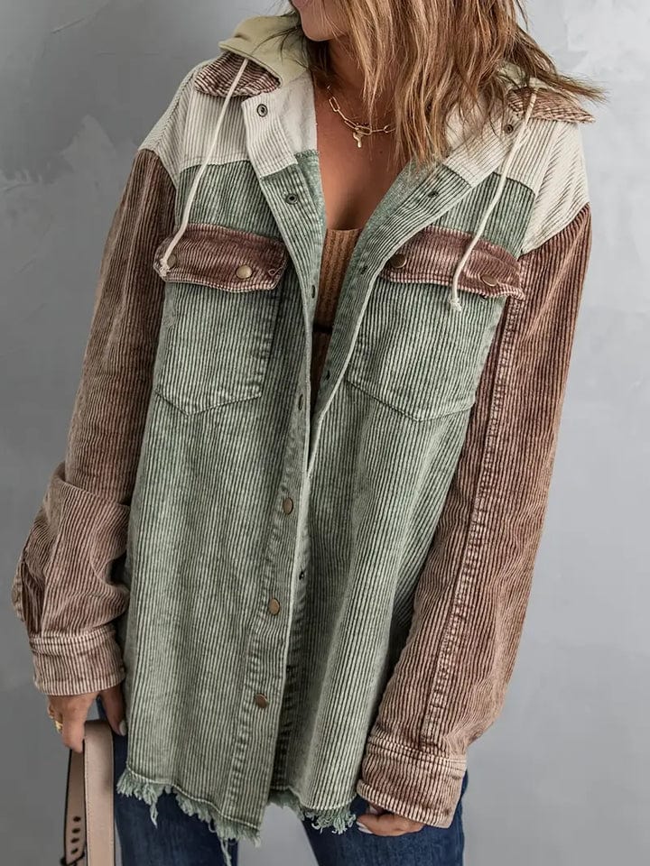 Winterjacke Corduroy Elegant Zeitlos