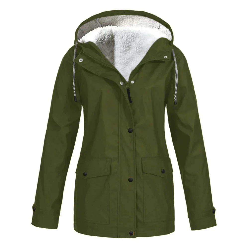 Wasserdichte Outdoorjacke Warm Isoliert
