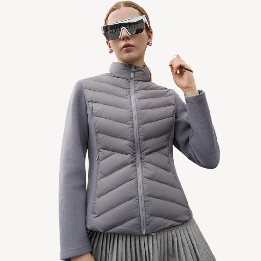 Wasserabweisende Damen Pufferjacke Warm