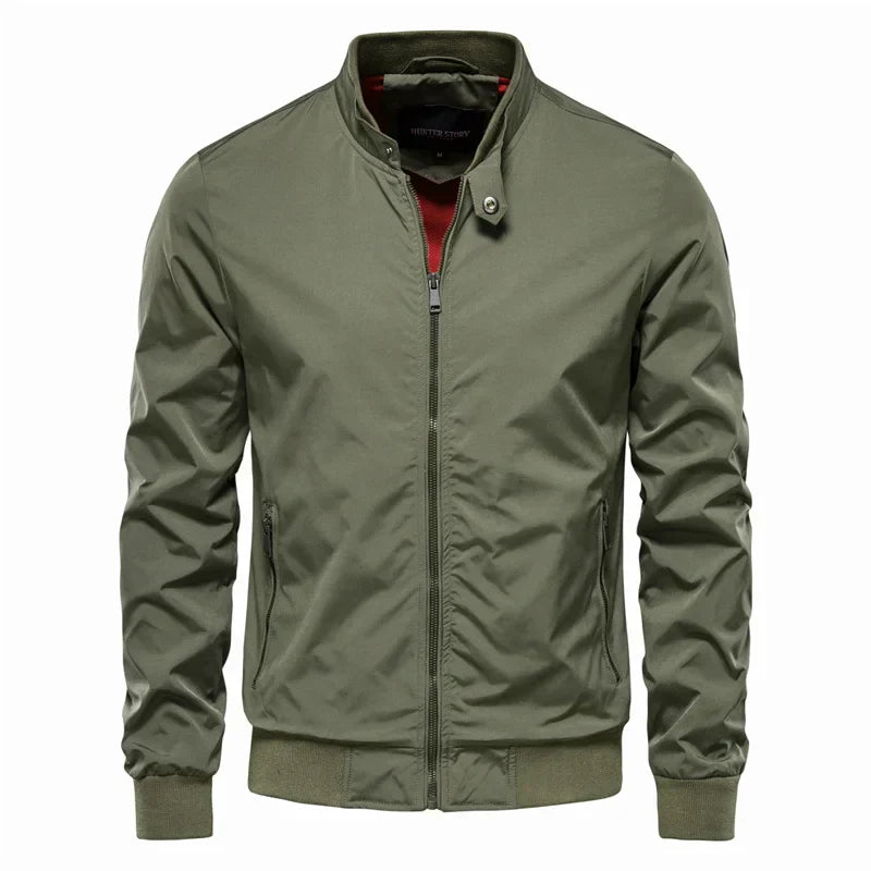 Herren Sommerjacke Sportlich Elegant Bomberstyle