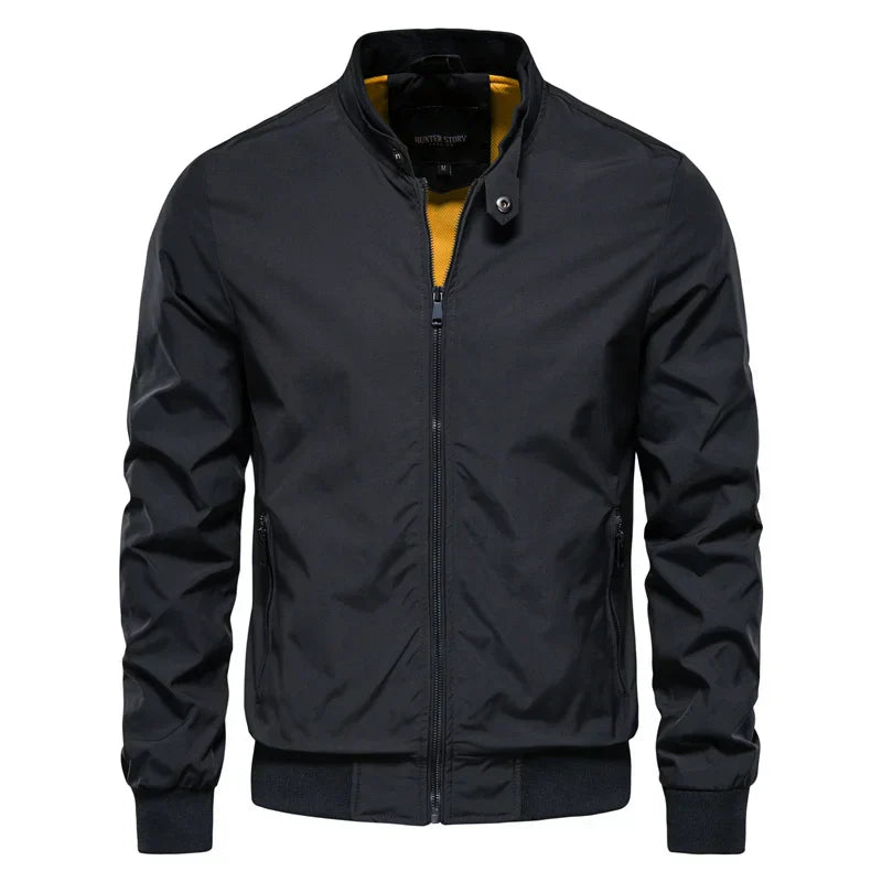 Herren Sommerjacke Sportlich Elegant Bomberstyle - IdealeKleiden