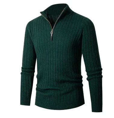 Herren Pullover Halbzipper Sportlich
