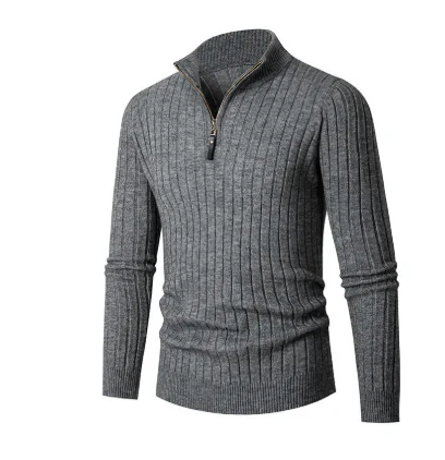 Herren Pullover Halbzipper Sportlich - IdealeKleiden