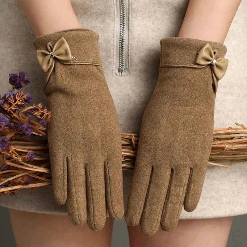 Damen Handschuhe Touchscreen Geeignet