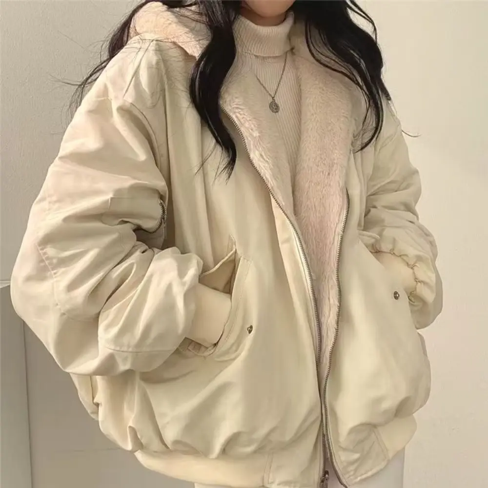 Praktische Hoodie Damen Reißverschluss Kapuze