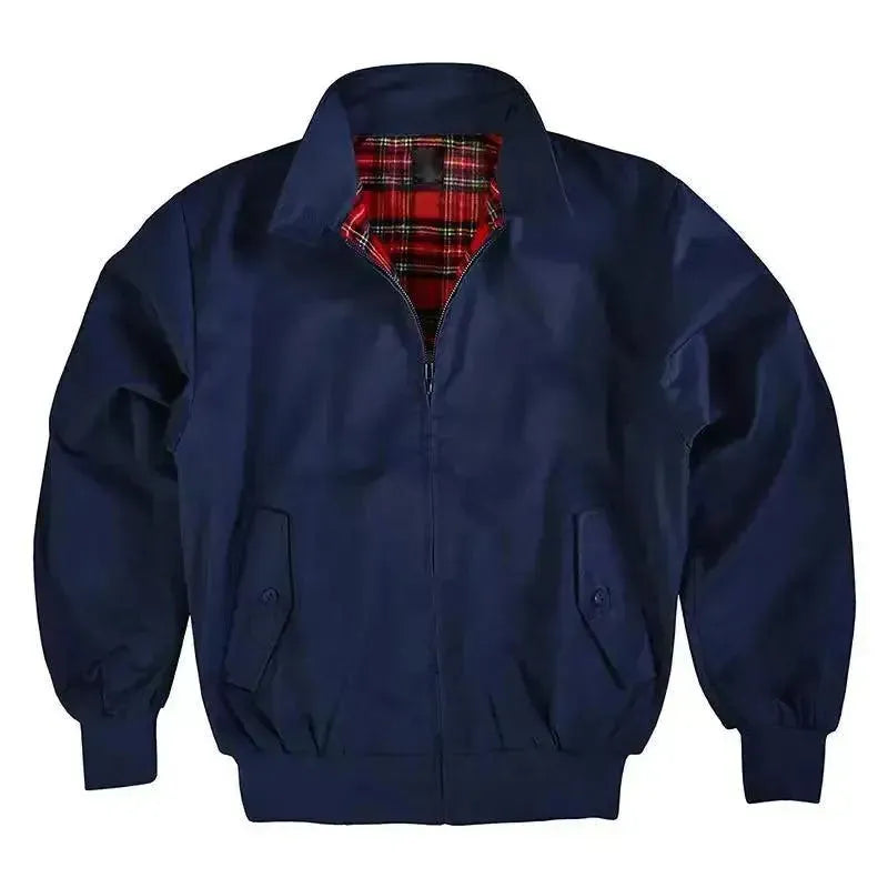 Modische Herrenjacke Harrington Stil