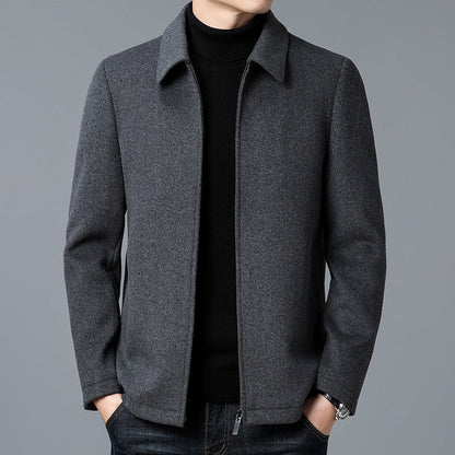 Elegante Wolljacke Winterwarm Damen