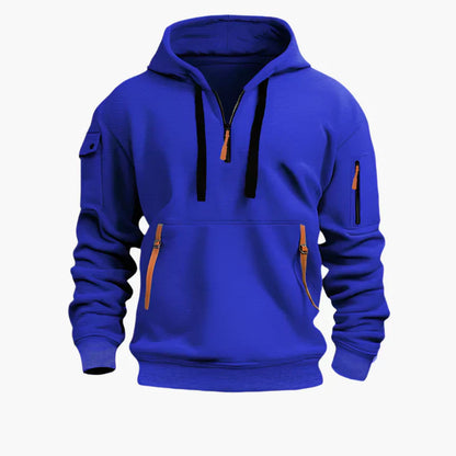 Praktischer Hoodie Reißverschluss Sportlich