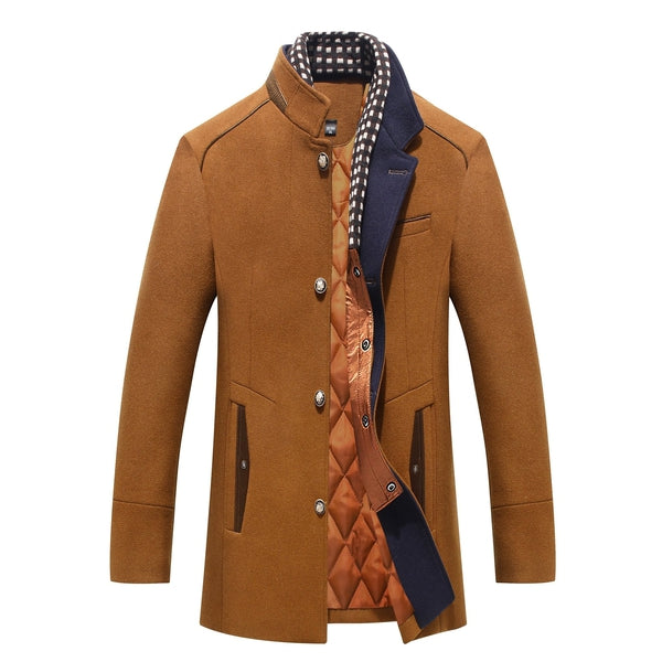 Klassischer Wintermantel Damen Elegant und Warm