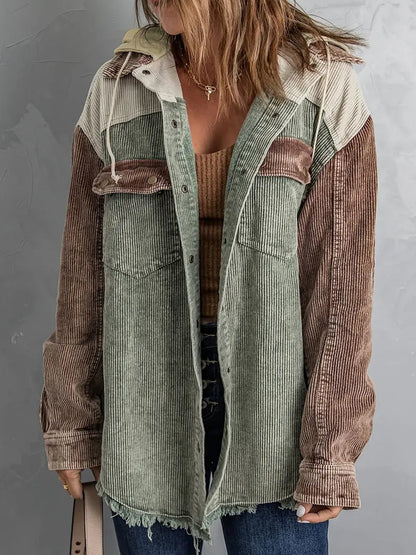 Weinlese Cordjacke Damen Schön & Bequem
