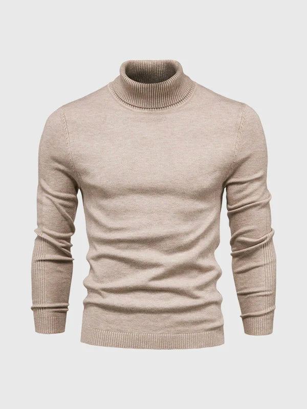 Eleganter Rollkragenpullover Feinstrick Qualität