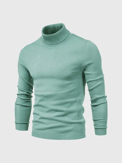 Eleganter Rollkragenpullover Feinstrick Qualität